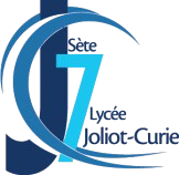 Logo du lycée Joliot-Curie de Sète
